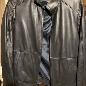 Michael Kors Black Leather Jacket
